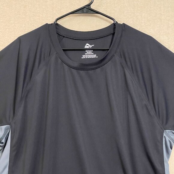 Kanu Surf Shirt Men's 3X Black & Gray Pullover Short Sleeves - Picture 2 of 11